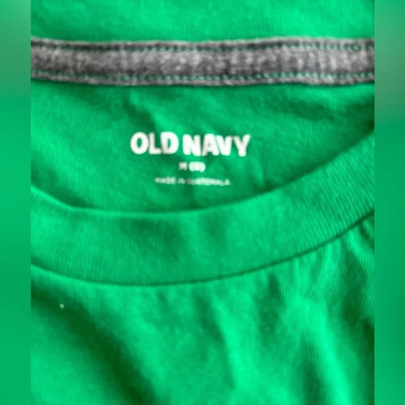 Kids Old Navy St. Patricks Day Green Dinosaur Short Sleeve Tee Size 8 - Picture 4 of 4